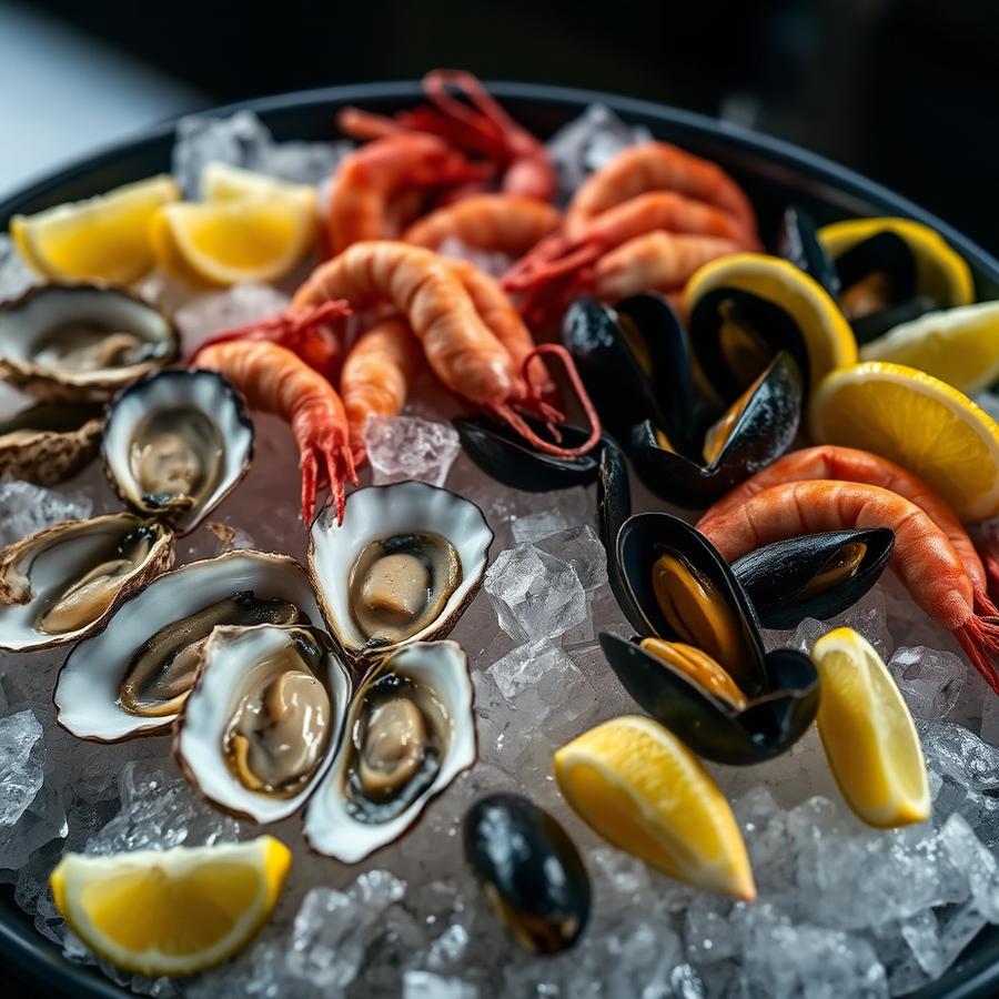 Shellfish selection